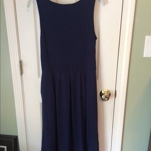 Navy blue dress